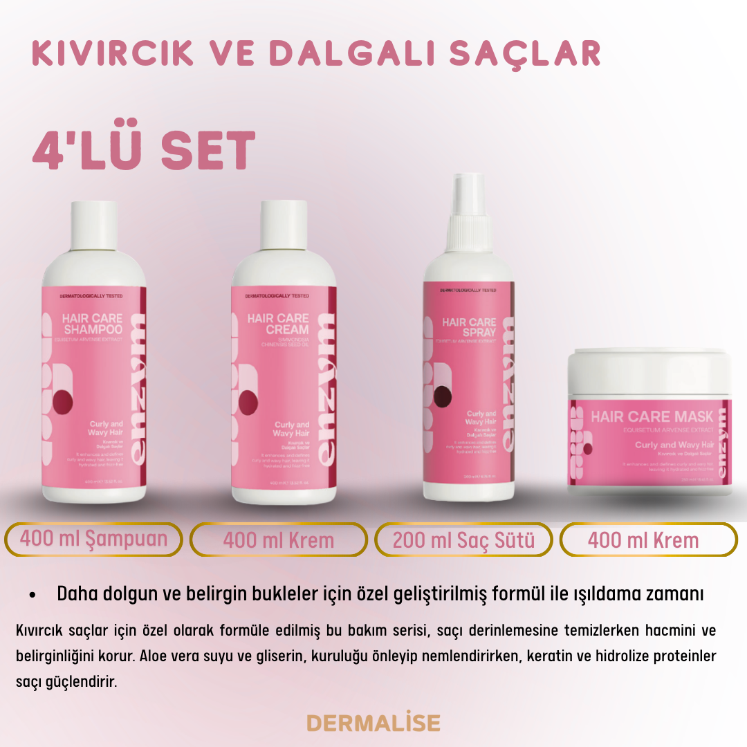 Kıvırcık Dalgalı Saçlar