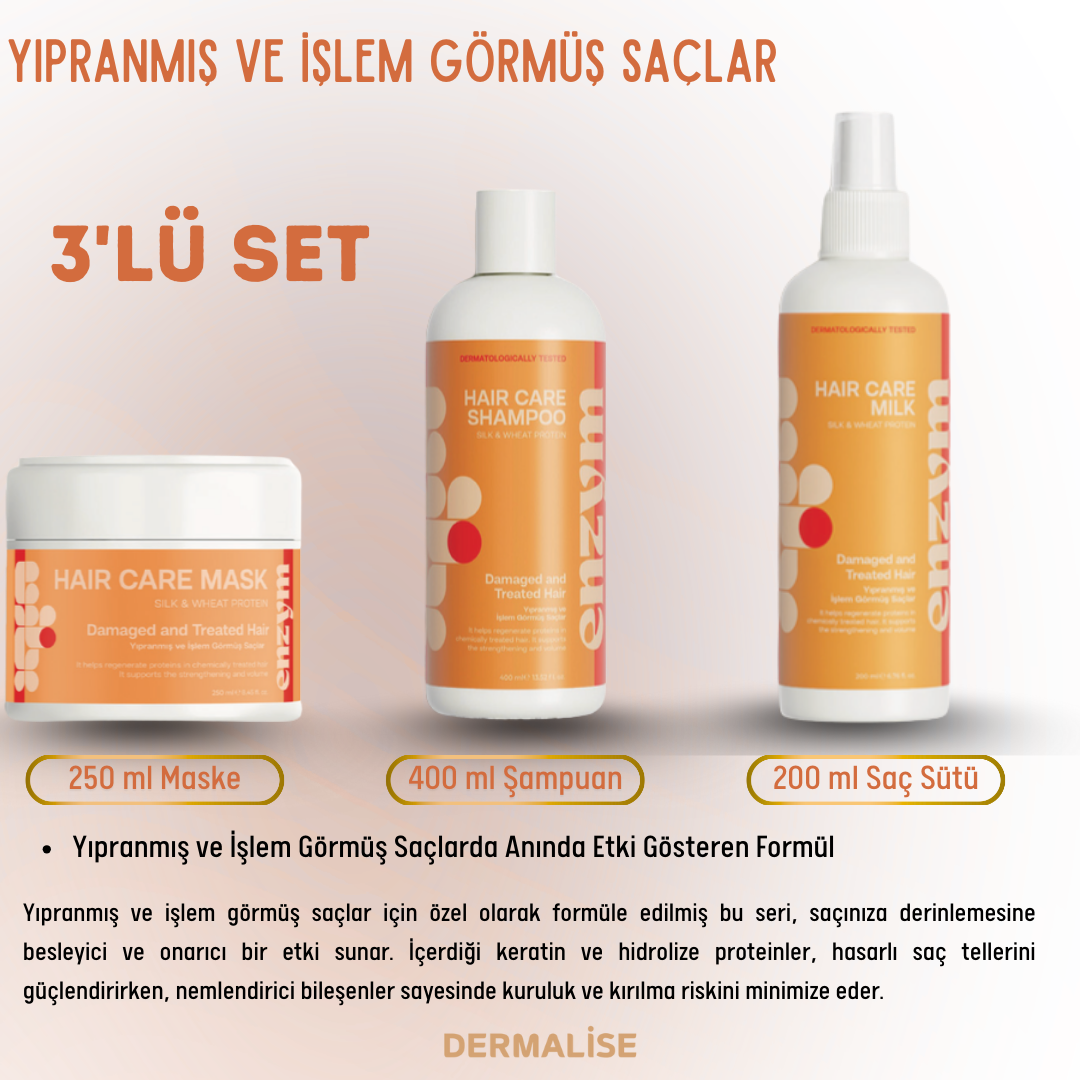 Yıpranmış ve İşlem Görmüş Saçlar